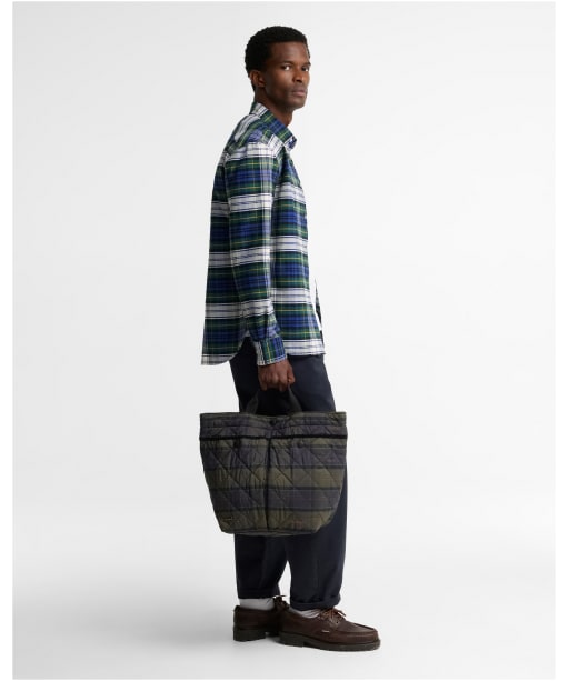 Barbour Tartan Liddesdale Tote Bag - Shadow Classic Tartan