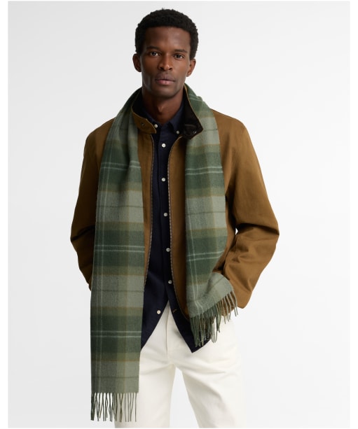 Barbour Mineral Tartan Scarf - Pine Glen