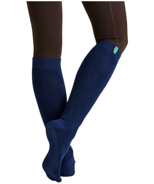 Ridgeline Cotton Work Socks - Full Length - Navy Multi