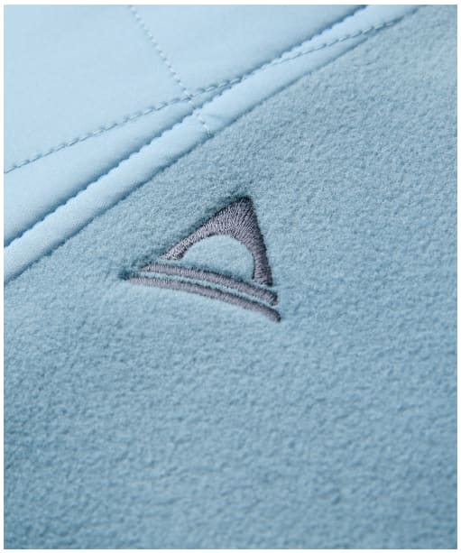  Women's Passenger Clothing Beaumont Recycled Polar Hooded Fleece - Faded Denim