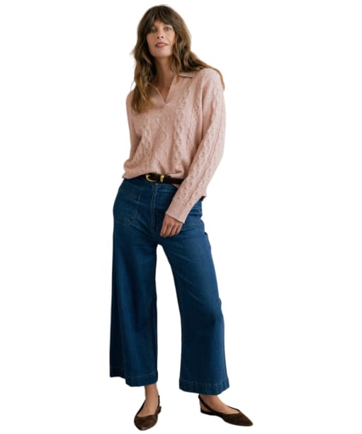 Women's Lily & Me Amelia Crop Jeans - Blue