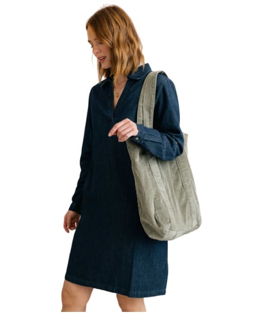 Women's Lily & Me Jumbo Cord Shopper Bag - Sage
