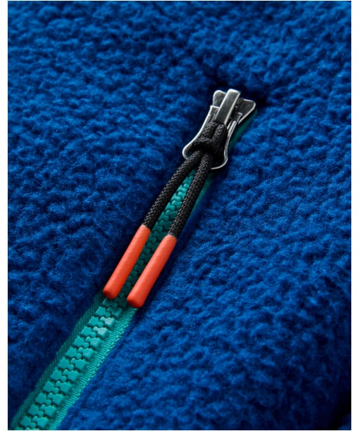 Women's Passenger Clothing Home Full Zip Recycled Sherpa Fleece - Blue / Navy