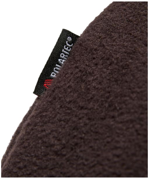 Men's Passenger Clothing Woodlander Recycled Polar Fleece - Caramel / Espresso