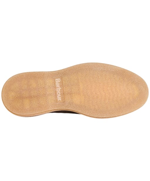Men's Barbour Harefield Derby Shoes - Choc Suede