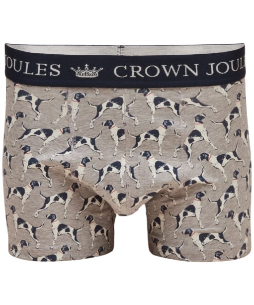 Men's Joules Crown Joules Boxer Shorts - 2 Pack - Green / Grey