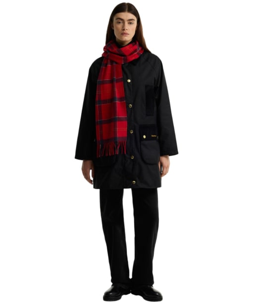 Women's Barbour Tartan Scarf - Cardinal Tartan