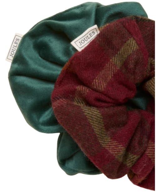 Women's Joules Annika Scrunchies - 2 Pack - Red / Green