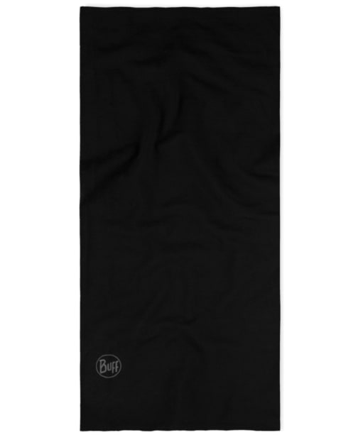 Buff Merino Midweight Necktube Gaiter - Black