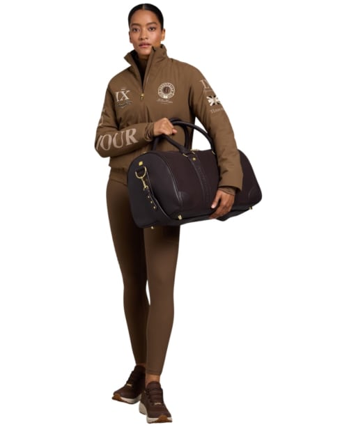 Women's Holland Cooper Regency Holdall - Dark Chocolate Suede