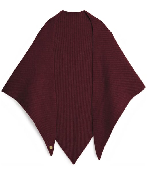 Women's Fairfax & Favor Heidi Knitted Scarf - Port