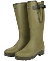 Le Chameau Vierzonord - Mens XL Calf Wellingtons - Green (Vert Vierzon)