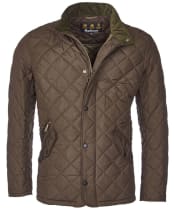 Men's Barbour Chelsea Sportsquilt Jacket - Olive