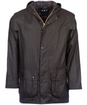Barbour Classic Durham Jacket- Olive | Classic Tartan