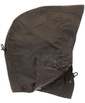 Barbour Wax Storm Hood - Olive