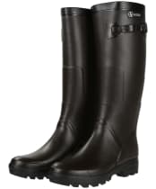 Aigle Benyl Medium Wellington Boots - Brown