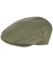 Men's Alan Paine Combrook Tweed Flat Cap - Lovat