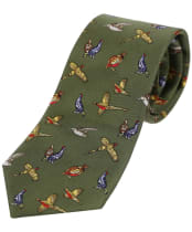 Soprano Country Country Birds Tie - Green