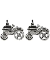 Soprano Silver Tractor Cufflinks - Silver