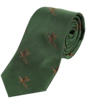 Soprano Small Pheasants Tie - Green