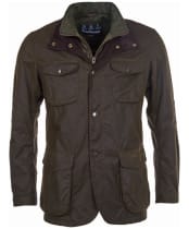 Barbour Ogston Waxed Jacket - Olive