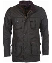 Men's Barbour Corbridge Waxed Jacket - Olive