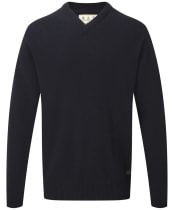 Barbour Nelson Essential V Neck Jumper - Navy