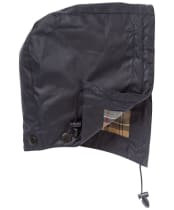 Barbour Waxed Cotton Hood - Navy