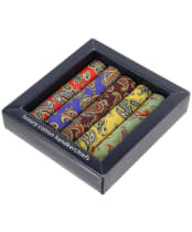 Men's Soprano 5 Colour Paisley Handkerchiefs - Multi