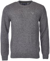 Men’s Barbour Tisbury Crew Neck Sweater - Grey