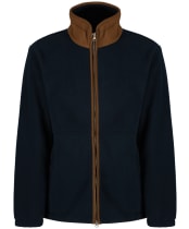 Men’s Alan Paine Aylsham Windblock Fleece - Dark Navy