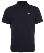 Men's Barbour Sports Polo 215G - Black