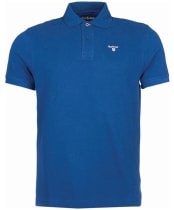 Men's Barbour Sports Polo 215G - Deep Blue