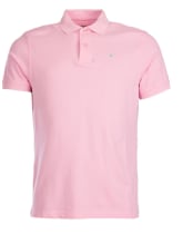 Men's Barbour Sports Polo 215G - Pink