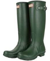 Women's Hunter Original Tall Wellington Boots - Green 