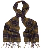 Barbour Tartan Lambswool Scarf - Classic Tartan