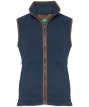 Men's Alan Paine Aylsham Fleece Waistcoat - Blue Steel