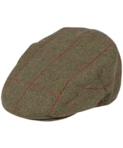Men's Alan Paine Combrook Tweed Flat Cap - Sage