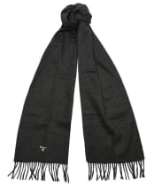 Barbour Plain Lambswool Scarf - Seaweed