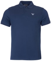 Men's Barbour Sports Polo 215G - New Navy