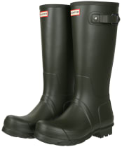 Men's Hunter Original Tall Wellington Boots - Dark Olive
