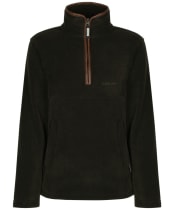 Men's Schoffel Berkeley 1/4 Zip Fleece - Dark Olive 