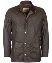 Men’s Barbour Hereford Wax Jacket - Olive