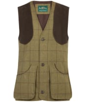Men’s Alan Paine Rutland Shooting Waistcoat - Lichen