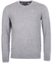 Men’s Barbour Tisbury Crew Neck Sweater - Light Grey