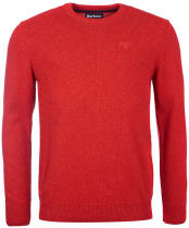 Men’s Barbour Tisbury Crew Neck Sweater - Rich Red