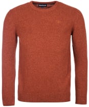 Men’s Barbour Tisbury Crew Neck Sweater - Dark Clay