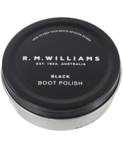 R.M. Williams Stockmans Boot Polish - Chestnut - Black