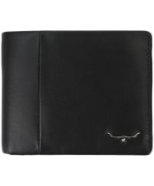 R.M. Williams Men’s Wallet with Coin Pocket - Black