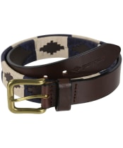 pampeano Leather Polo Belt - Jugadoro